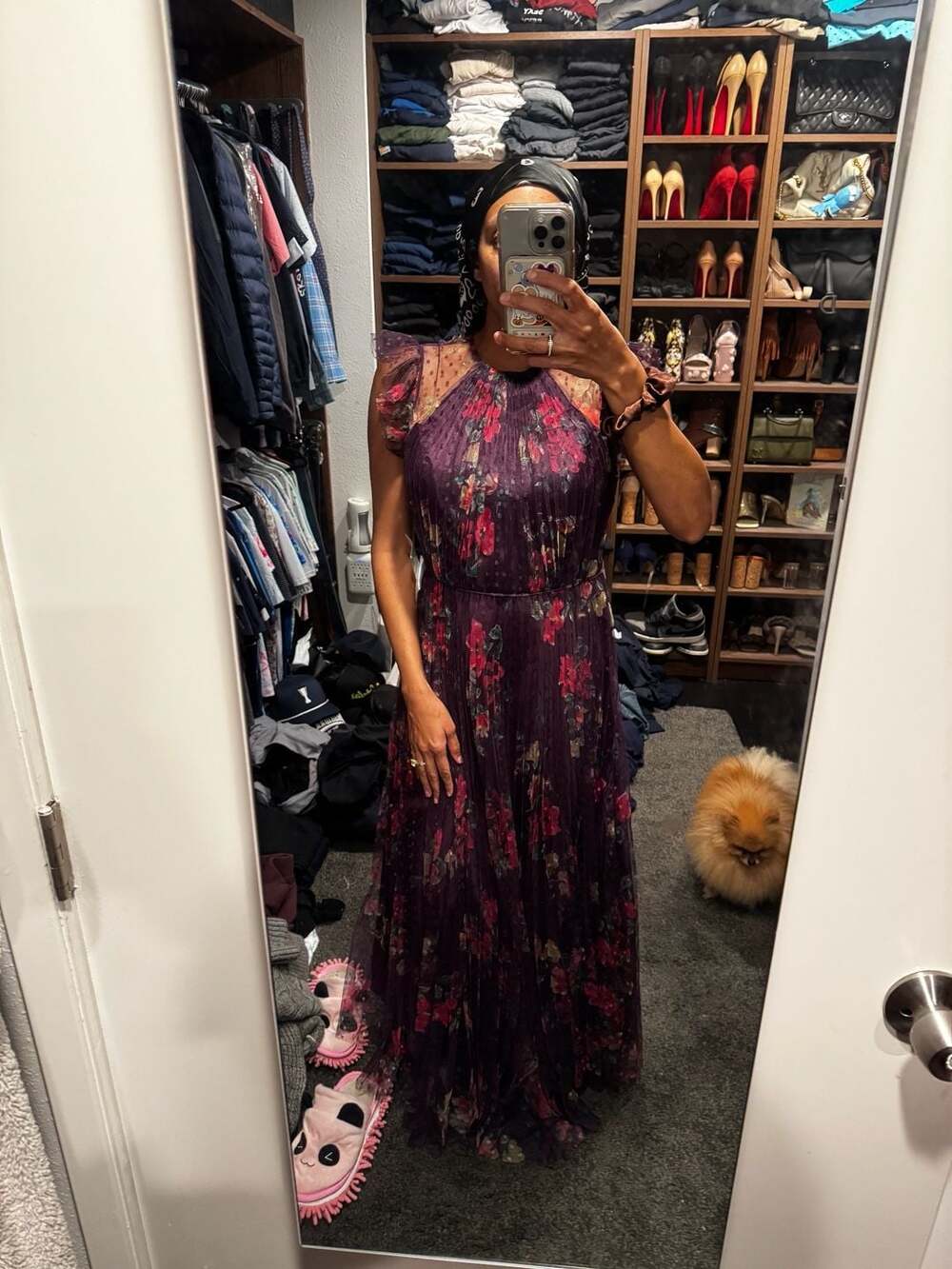 Mac Duggal Floral Gown